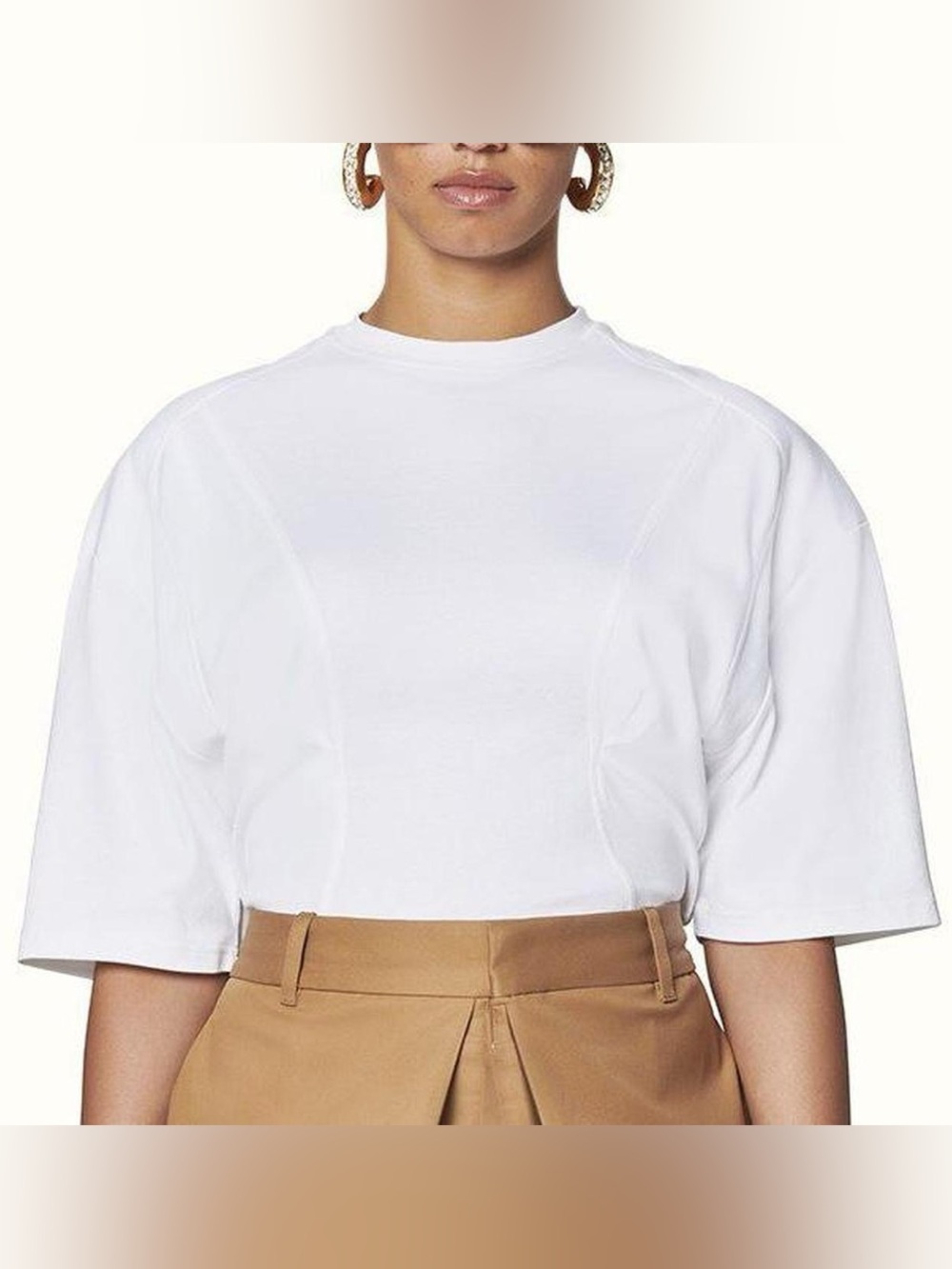 Fenty Corset Short-Sleeve Tshirt Top